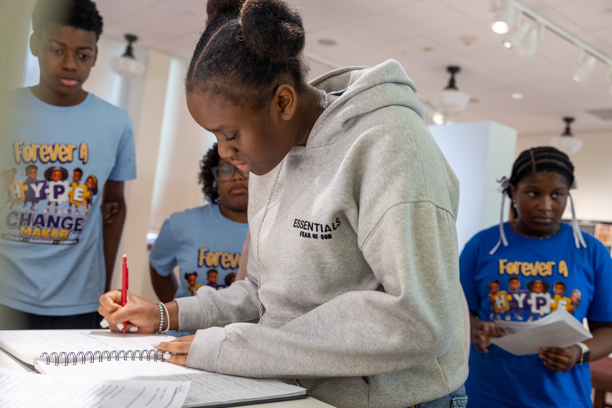 Photo from the HYPE Freedom School Heritage Tour